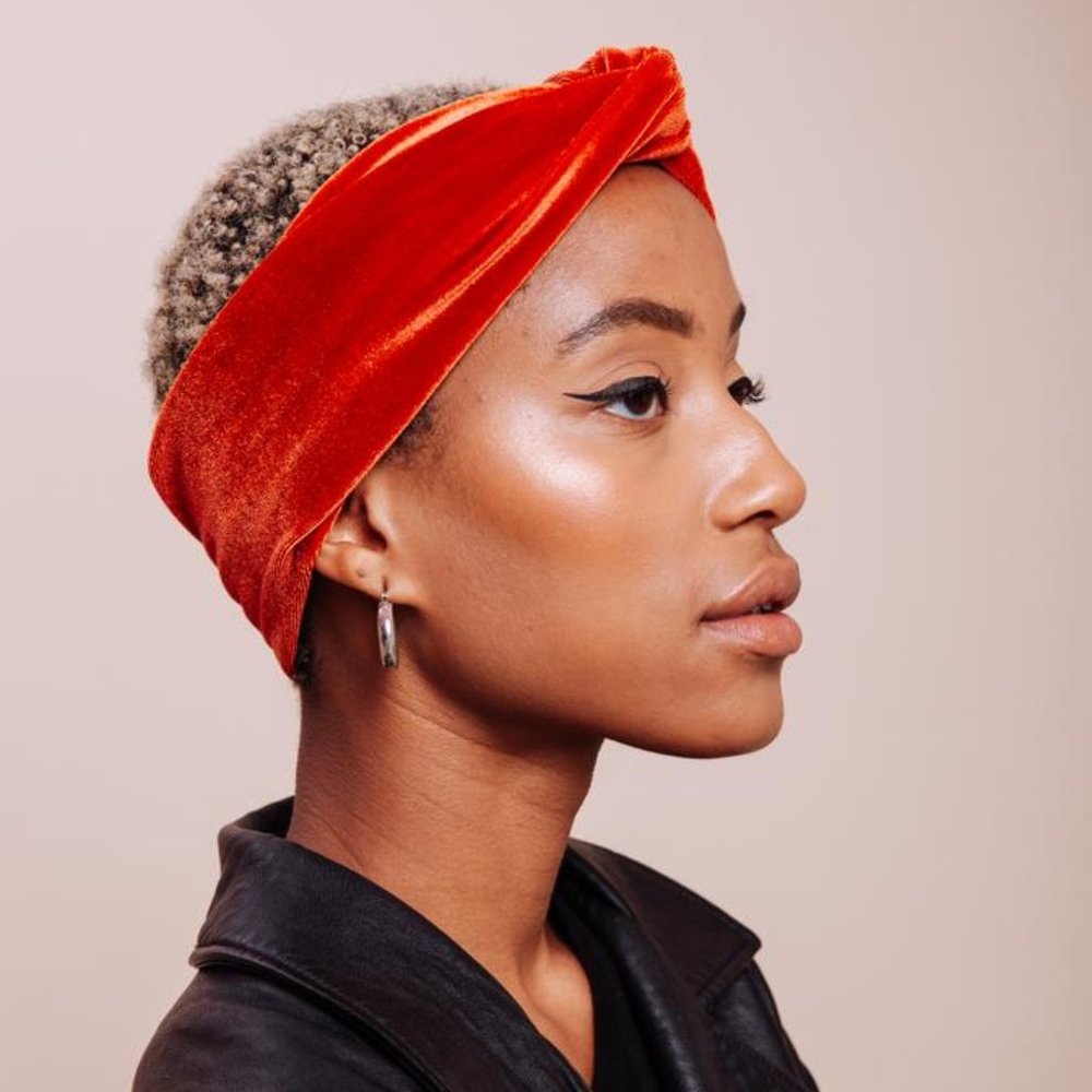 I'm With The Band Velvet Sienna Turban